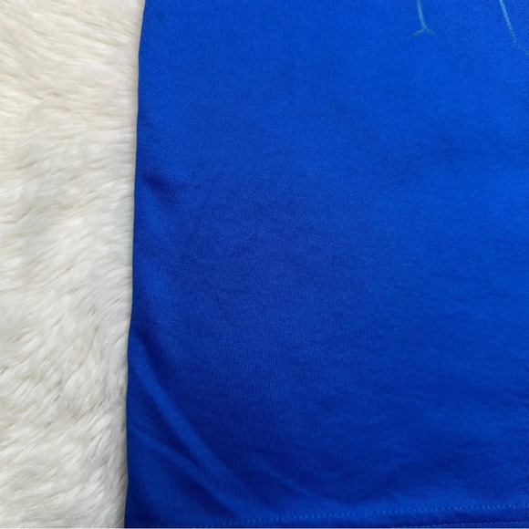 Under Armour T-Shirt Soccer Blue & Orange Size 6 - Picture 2 of 16